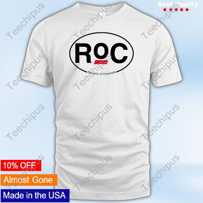 513Shirts Republic Of Cincinnati Roc Oval Tee Shirts