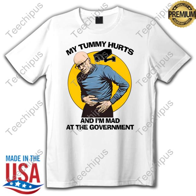 Foucault My Tummy Hurt And I'm Mad At The Government Tank Top