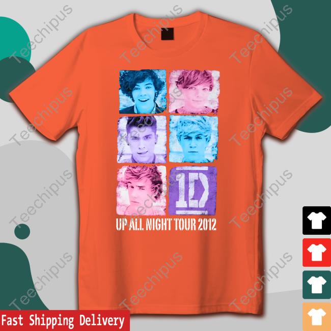 Hsdaily One Direction Up All Night 2012 Concert Tour Tee Shirt