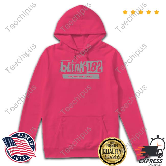 Ian Williams Blink-182 Merch New York City Event May 19 2023 Long Sleeve Tee