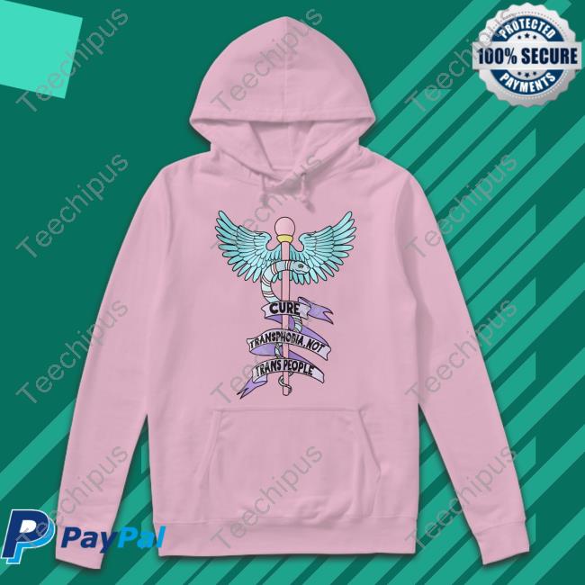 Cure Transphobia Not Trans People Hoodie