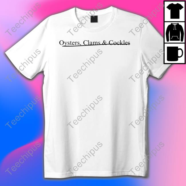 Bolenmedia Oyster Clams And Cockles T Shirt