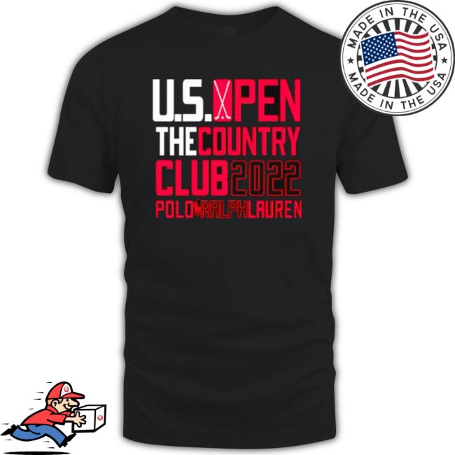 2022 Us Open The Country Polo Ralph Lauren Tee Shirt