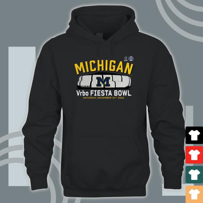 Michigan Wolverines Vrbo Fiesta Bowl Saturday December 31St 2022 T-Shirt Michigan Wolverines Vrbo Fiesta Bowl Saturday December 31St 2022 Shirt