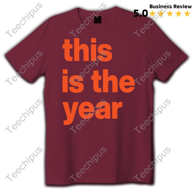 This Is The Year Orange & Brown Shirts Mistakesonthelake This Is The Year Orange & Brown Shirt