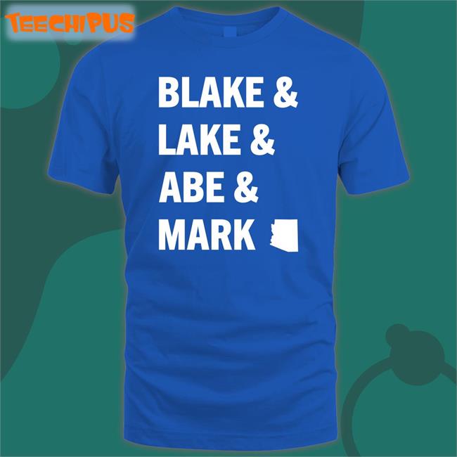 Abe Hamadeh For Arizona Ag Blake Lake Abe Mark Shirt