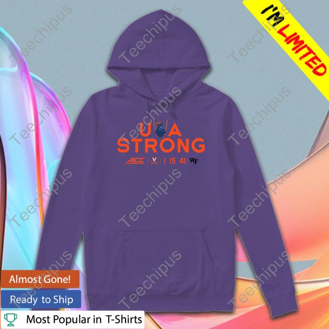 Wake Volleyball Uva Strong Tee Shirt