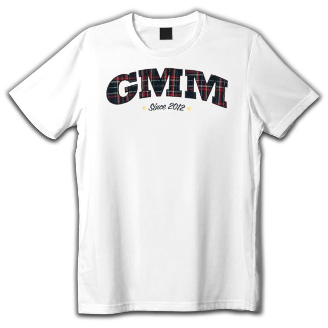 Official Gmm Plaid Logo tee shirt
