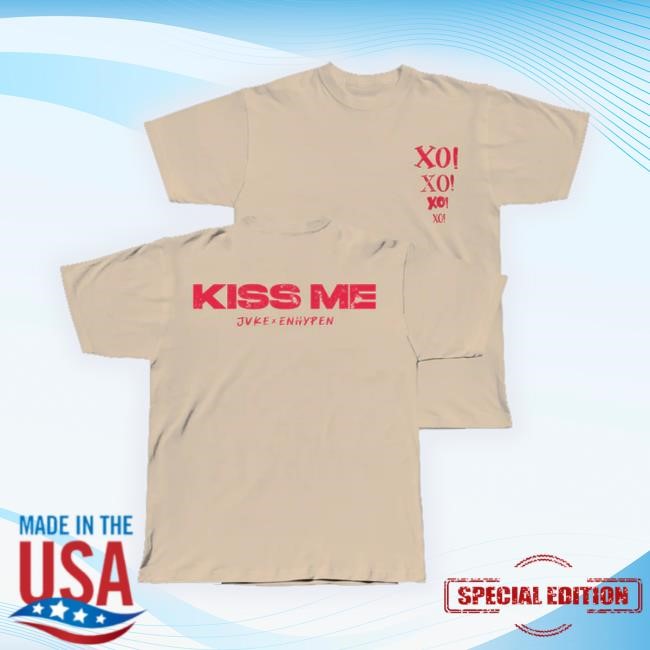 Official Trending Kiss Me Sandstone Hoodie