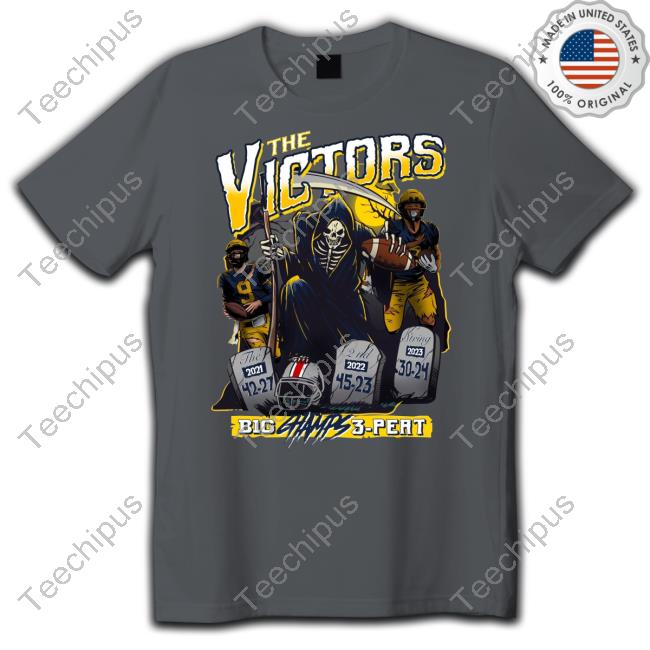 The Detroiter The Victors Big Champs 3 Pert Official Shirt The Victors Big Champs 3 Pert New Shirt