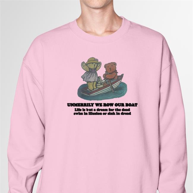 Translatedtees Unmerrily We Row Our Boat Shirt