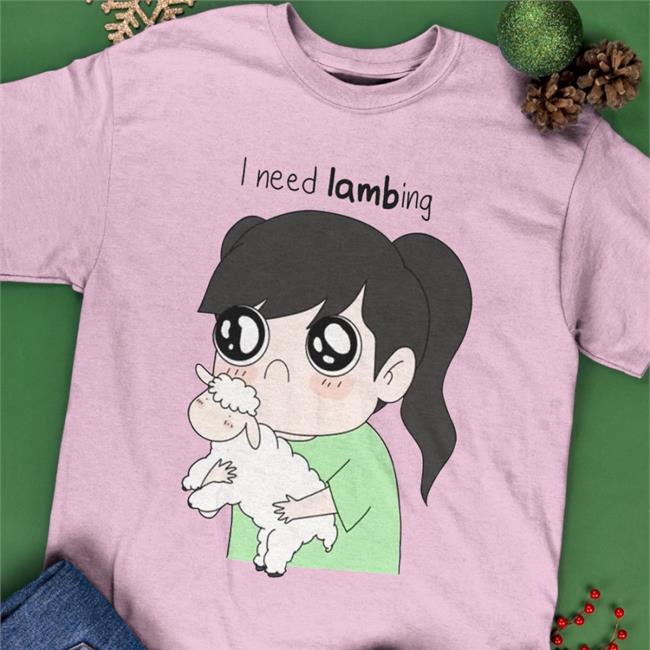 I Need Lambing Tee Shirt Aj Bacar