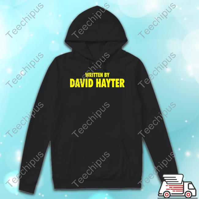 Thegtvstore Written By David Hayter Hoodie Sweatshirt