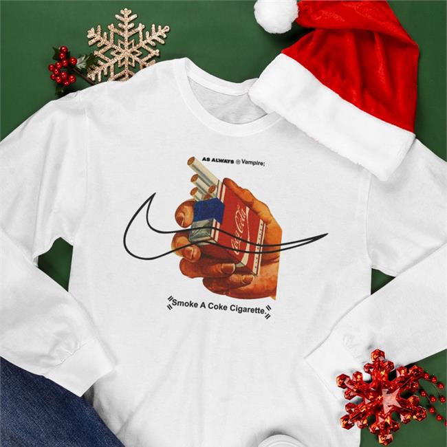 Smoke A Coke Cigarette Sweatshirt