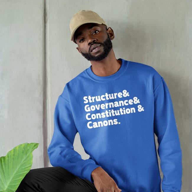 Funny Structure Governance Constitution Canons Shirt
