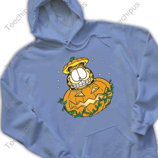 Shirts That Go Hard Garfield Pumpkin Sweatshirt