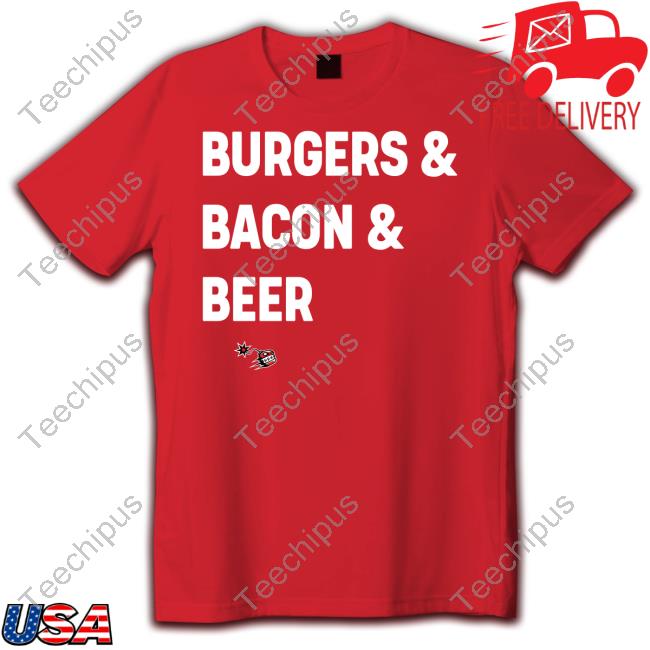 Burgers Bacon Beer Killer Burger Funny T Shirt LaMike james