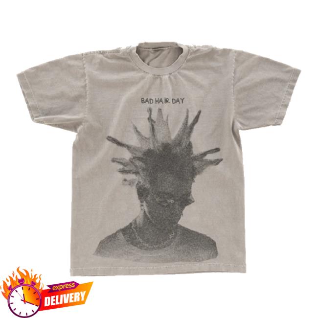 Original Bad Hair Day Tee Shirt Machine Gun Kelly Shop