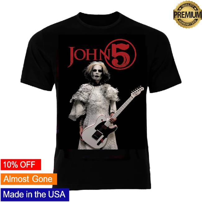 Trending John 5 Store Merch John 5 - Ghost White Telecaster TankTop John5store Shop