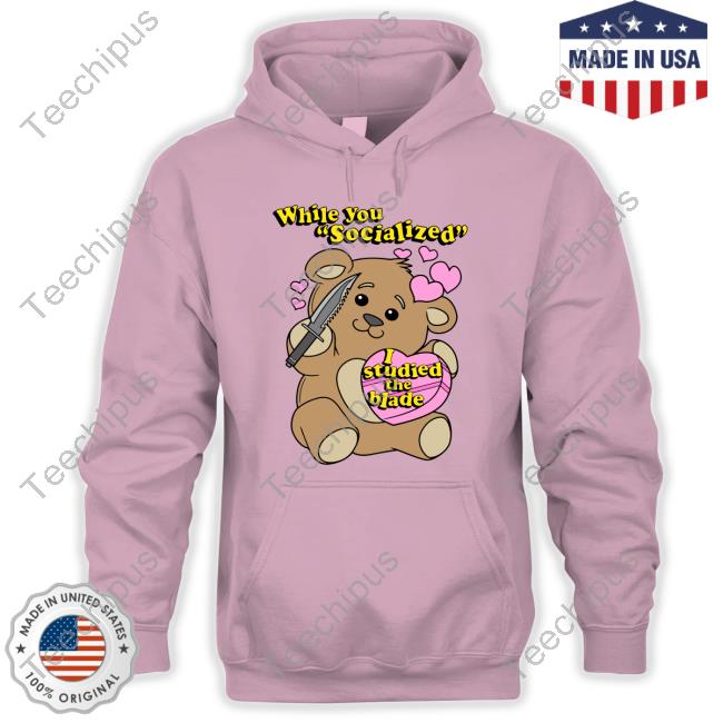 Thegoodshirts Shop While You Socialized I Studied The Blade Tee