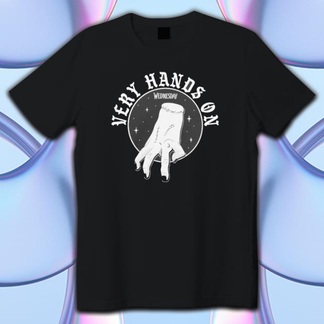 Official Wednesday The Thing Very Hands On Shirts Official Wednesday The Thing Very Hands On Tee Shirt