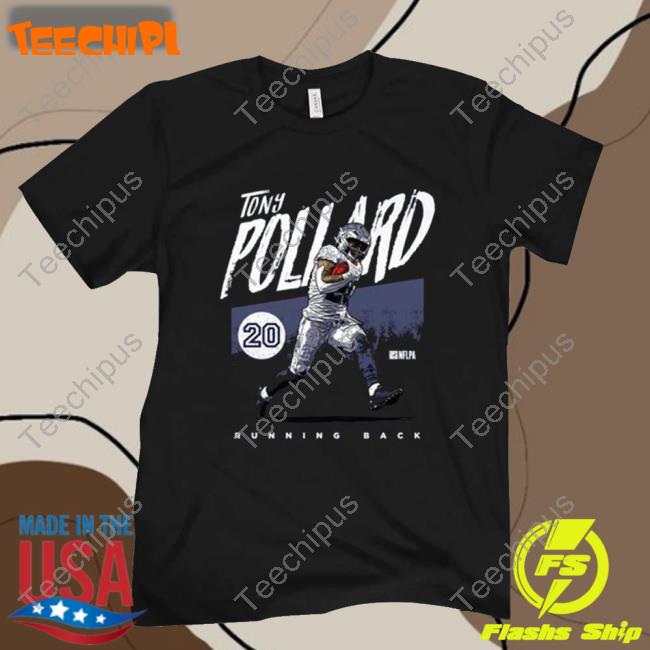 Tony Pollard Dallas Grunge Tee Shirt