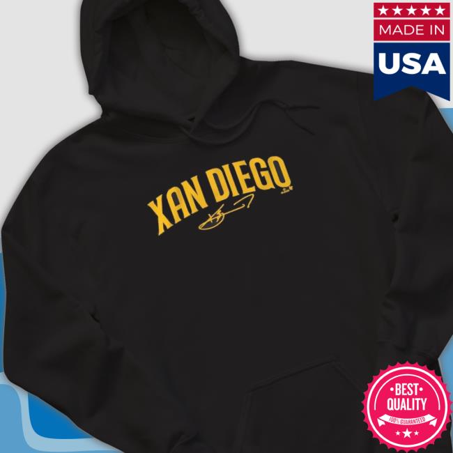 Xander Bogaerts – Xan Diego Retro – San Diego Baseball Tee Shirt