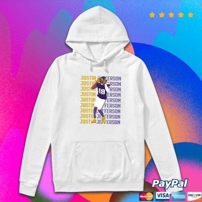 Happy Art For Fans Justin Jefferson Legend Football Crewneck Sweatshirt Happy Art For Fans Justin Jefferson Legend Football shirt