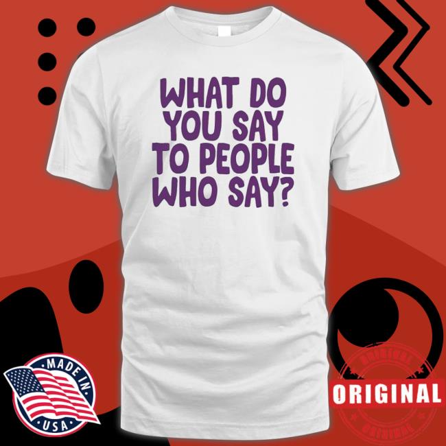 What Do You Say To People Who Say Crewneck Sweatshirt
