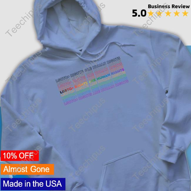 Official Lgbtq+ Rights Are Human Rights Shirt Hillary Clinton