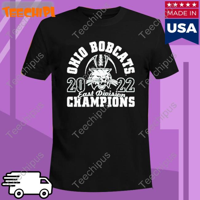 Official Bobcats 2022 East Division Champions Cbsohiou Tee