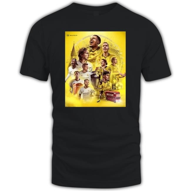 Original 2024 Uefa Champions League Final Matchup Borussia Dortmund Vs Real Madird t-shirt, hoodie, tank top, sweater and long sleeve t-shirt