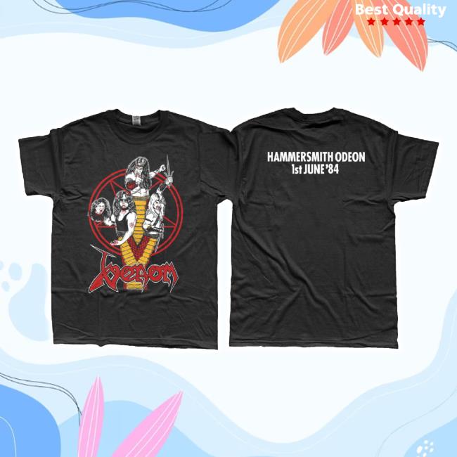 Original Venom Hammersmith Odeon ’84 T-Shirt Fullmoon Shop