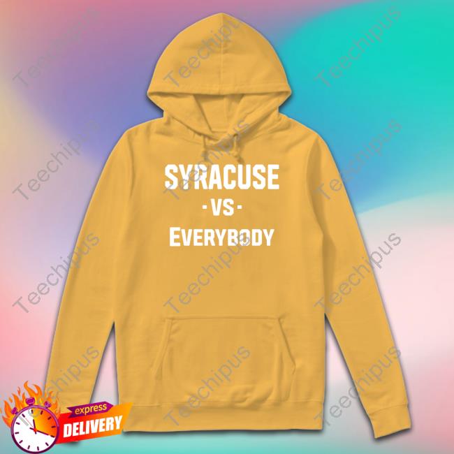 Orangewear Syracuse Vs Everybody Shirts John Gillon Orangewear Syracuse Vs Everybody Long Sleeve T Shirt John Gillon