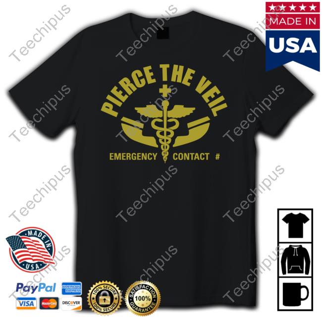 Ptvmerch Emergency Contact Tee