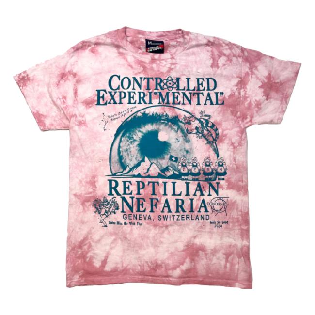 Official C.E.R.N. Tie Dye Hoodie Fsgprints Shop