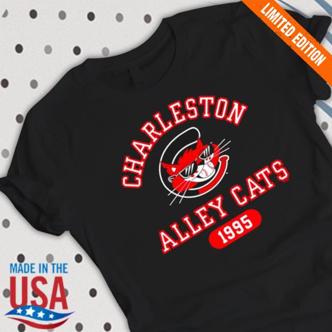 Charleston Alley Cats Al E. Cat Logo 1995 Crewneck Sweatshirt