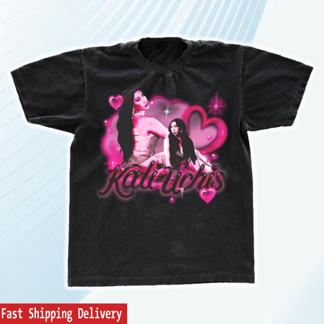 Trending Kaliuchis Merch Store Rmiv West Coast Tour Black Airbrush Classic Shirt Shopkaliuchis Shop