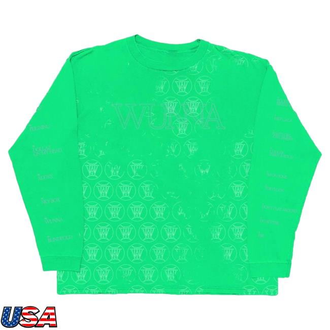 Official Gunna Merch Store Gunna Deluxe Tracklist Long Sleeve Shirt
