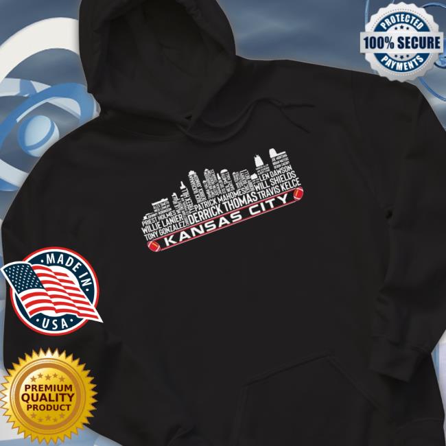 Kansas City Chiefs Players Names Skyline Sweaters