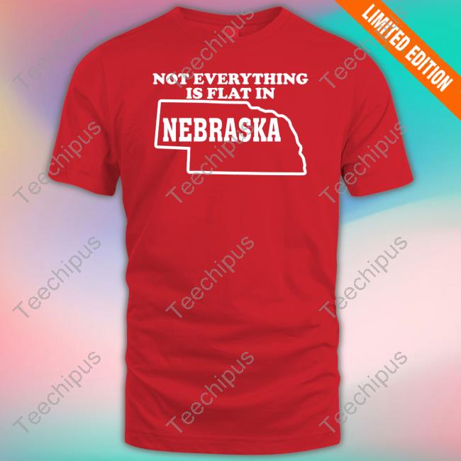 Deb Aka “Thick” Loves Deplorable’S Not Everything Is Flat In Nebraska Long Sleeve Tee