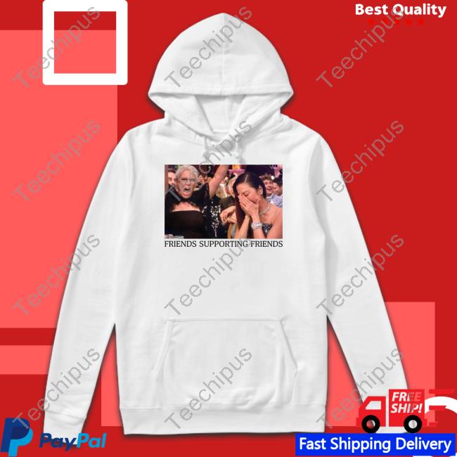 Jamie Lee Curtis Wearing Friends Supporting Friends Michelle Yeoh T Shirts