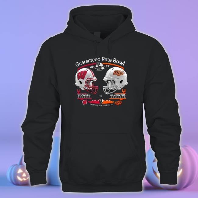 Wisconsin Vs Osu Guaranteed Rate Bowl 2022 Matchup Sweatshirts