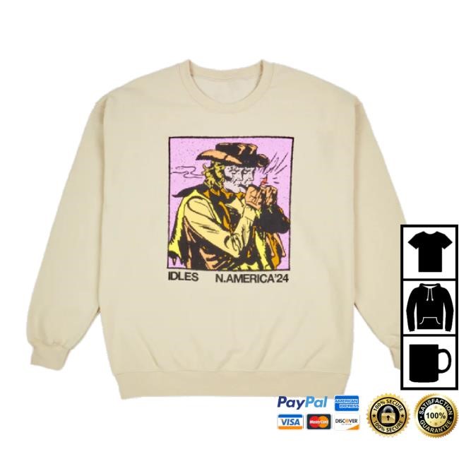Official Na Cowboy Classic Shirt Idles Band Shop Merch Store