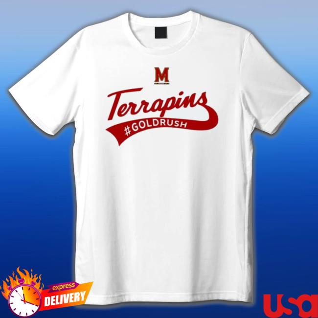Official Terrapins Goldrush Terrapin Row Crewneck Sweatshirt