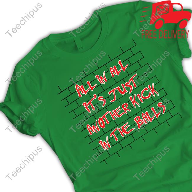 All In All It's Just Another Kick In The Balls Shirts