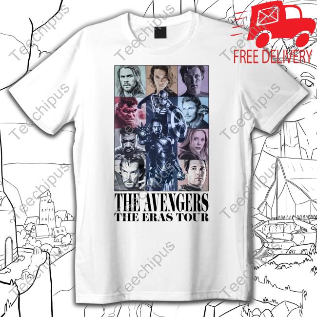 Purpulpop The Avengers The Eras Tour Shirt