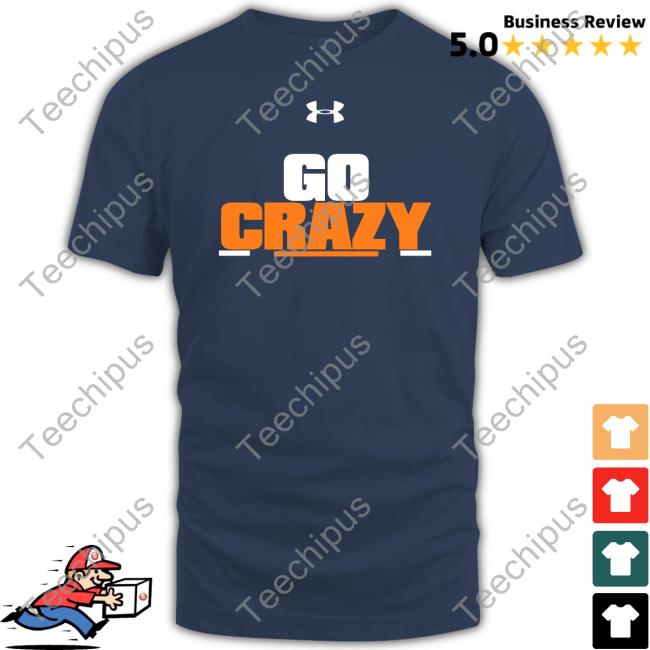 Cadillac Williams Go Crazy Long Sleeve T Shirt Auburn Football