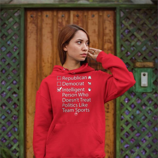 Republican Democrat Intelligent Politics Like Team Sport Shirt