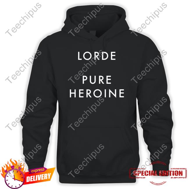 Long Sleeve T Shirt Lorde Pure Heroine